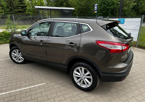 Nissan Qashqai cena 48900 przebieg: 62300, rok produkcji 2014 z Zabrze małe 277